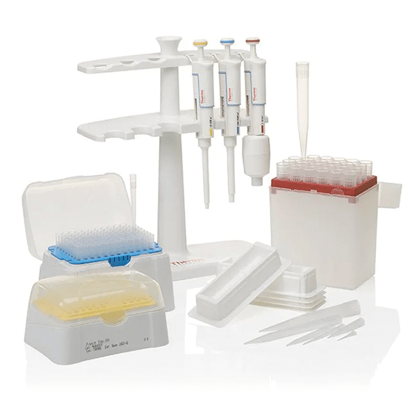 KIT 3 FINNPIPETTE KIT DE MICROPIPETAS MONOCANAL VOLUMEN VARIABLE DE 10 uL A 10 mL THERMO SCIENTIFIC - 4700865N F1 GLT