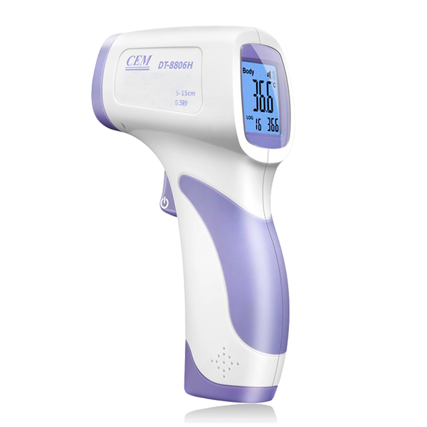 TERMÓMETRO CORPORAL INFRARROJO DIGITAL SIN CONTACTO