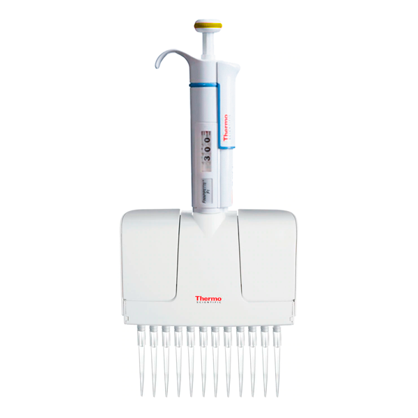 FINNPIPETTE MICROPIPETA, 12 CANALES, 5-50 uL, THERMO SCIENTIFIC - 4661050N F1