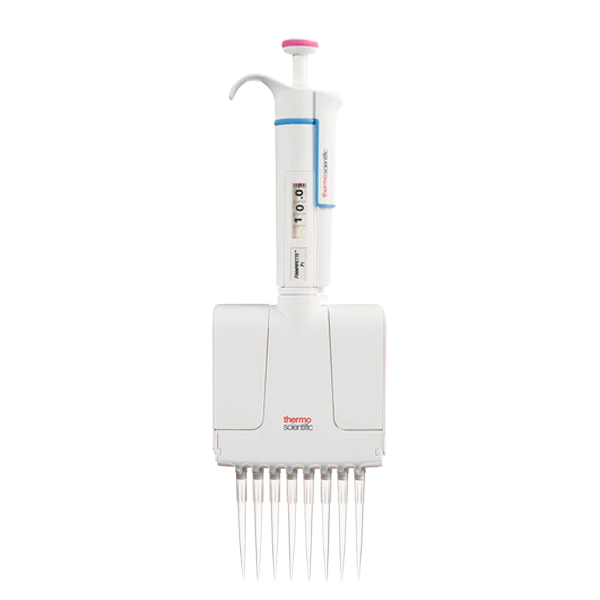 FINNPIPETTE MICROPIPETA, 8 CANALES, 1-10 uL, THERMO SCIENTIFIC - 4661000N F1