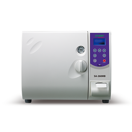 AUTOCLAVE HORIZONTAL DE MESA ESTERILIZADOR ELÉCTRICO SERIE DELUXE SA-260MB